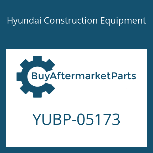 YUBP-05173 Hyundai Construction Equipment BELT-FAN
