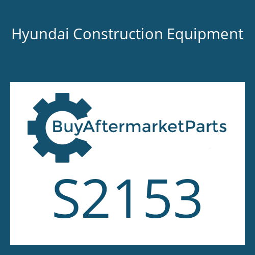 S2153 Hyundai Construction Equipment RING-BACKUP