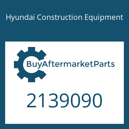 2139090 Hyundai Construction Equipment CONVERTER-CATALYTIC