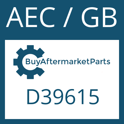 D39615 AEC / GB FRICTION PLATE
