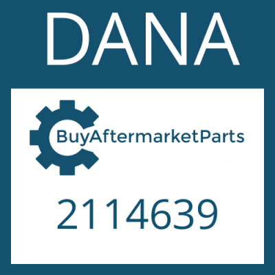 2114639 DANA FRICTION PLATE