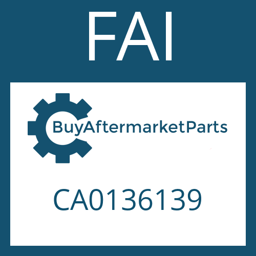 CA0136139 FAI FRICTION PLATE