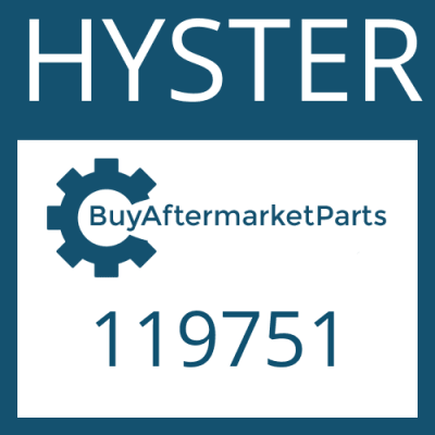 119751 HYSTER FRICTION PLATE