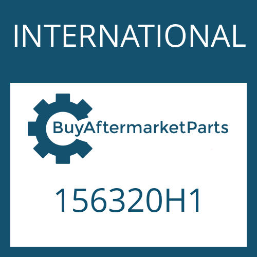 156320H1 INTERNATIONAL FRICTION PLATE