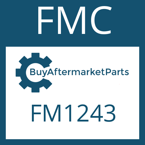FM1243 FMC FRICTION PLATE
