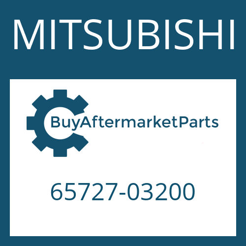 65727-03200 MITSUBISHI FRICTION PLATE