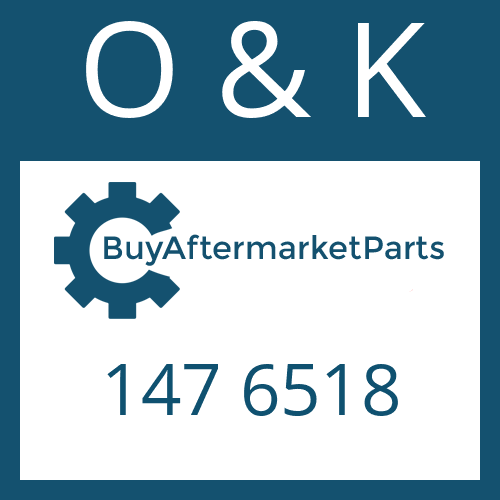 147 6518 O & K FRICTION PLATE