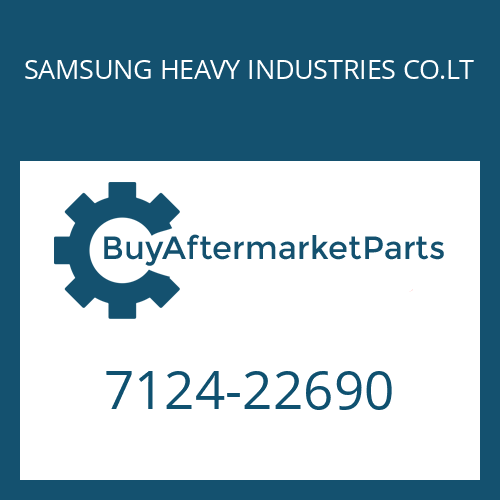 7124-22690 SAMSUNG HEAVY INDUSTRIES CO.LT FRICTION PLATE