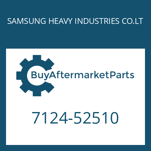 7124-52510 SAMSUNG HEAVY INDUSTRIES CO.LT FRICTION PLATE