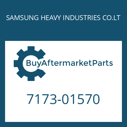 7173-01570 SAMSUNG HEAVY INDUSTRIES CO.LT FRICTION PLATE