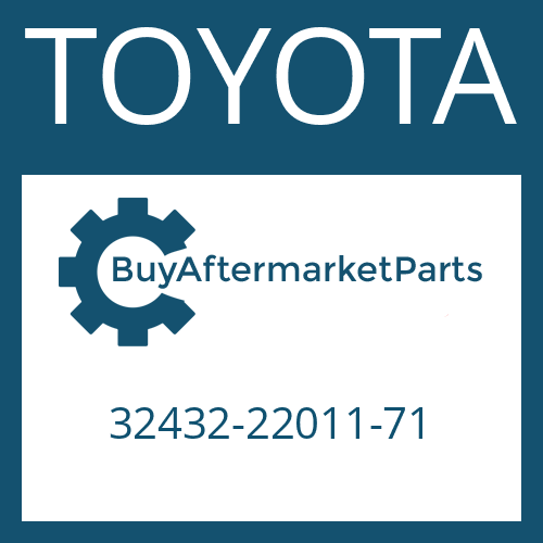 32432-22011-71 TOYOTA FRICTION PLATE