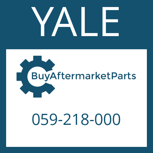 059-218-000 YALE FRICTION PLATE