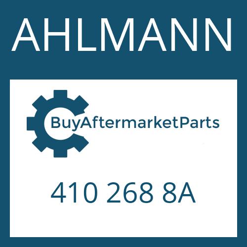 410 268 8A AHLMANN FRICTION PLATE