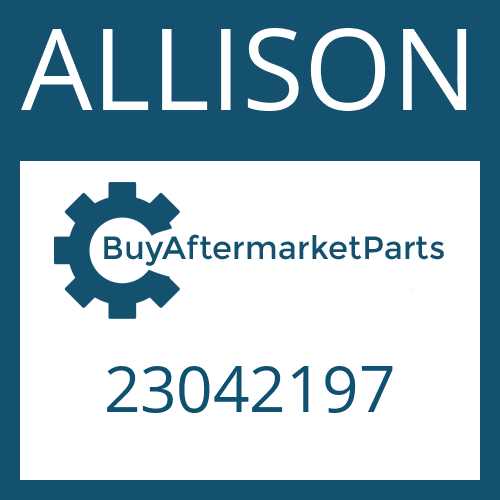 23042197 ALLISON FRICTION PLATE