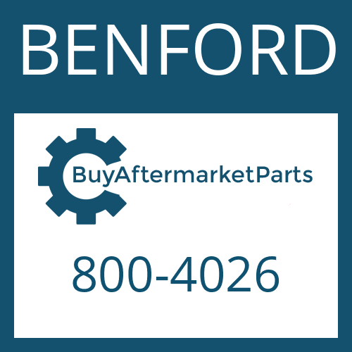800-4026 BENFORD FRICTION PLATE