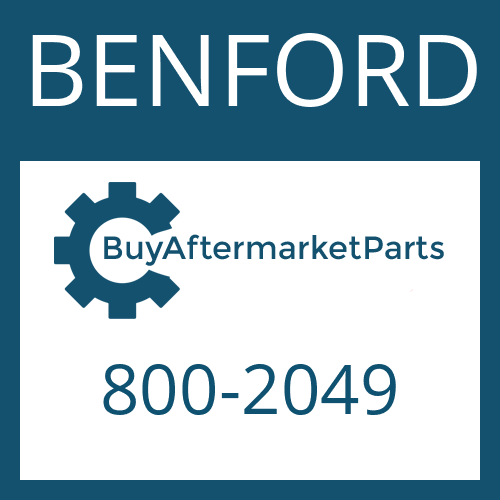 800-2049 BENFORD FRICTION PLATE