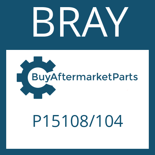 P15108/104 BRAY FRICTION PLATE