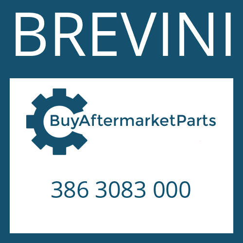 386 3083 000 BREVINI FRICTION PLATE