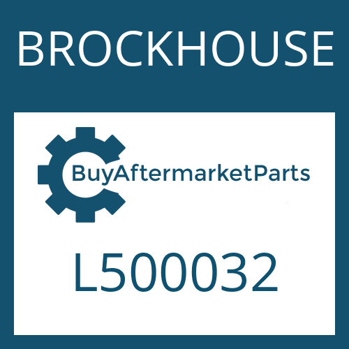 L500032 BROCKHOUSE FRICTION PLATE