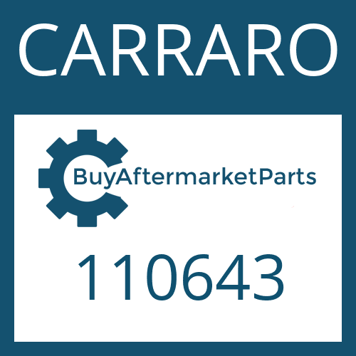 110643 CARRARO FRICTION PLATE