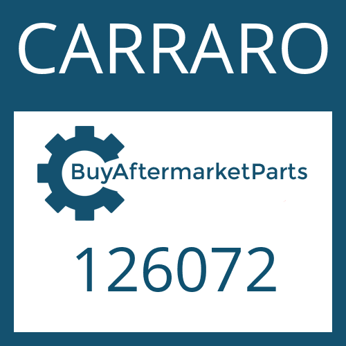 126072 CARRARO FRICTION PLATE