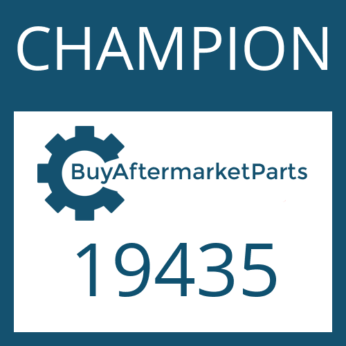 19435 CHAMPION FRICTION PLATE