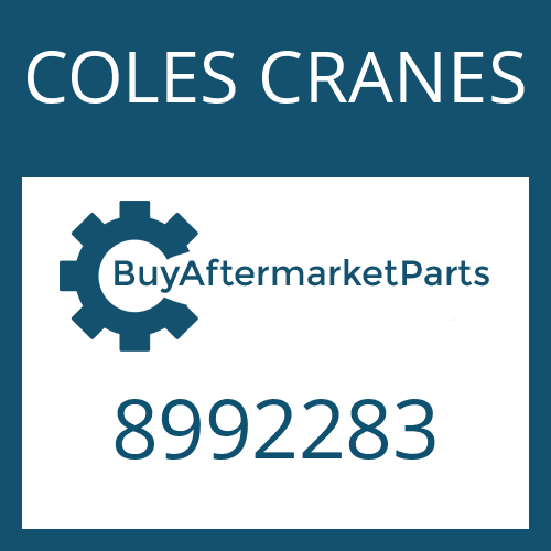 8992283 COLES CRANES FRICTION PLATE