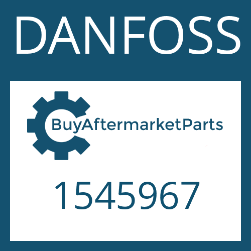 1545967 DANFOSS FRICTION PLATE