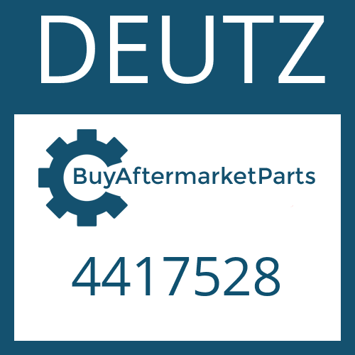 4417528 DEUTZ FRICTION PLATE