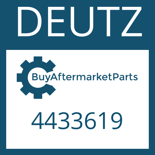 4433619 DEUTZ FRICTION PLATE