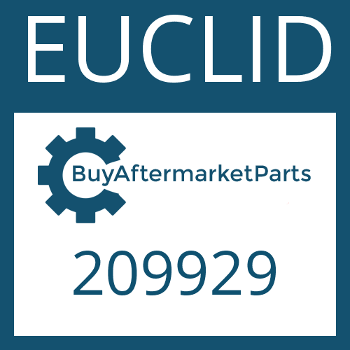 209929 EUCLID FRICTION PLATE