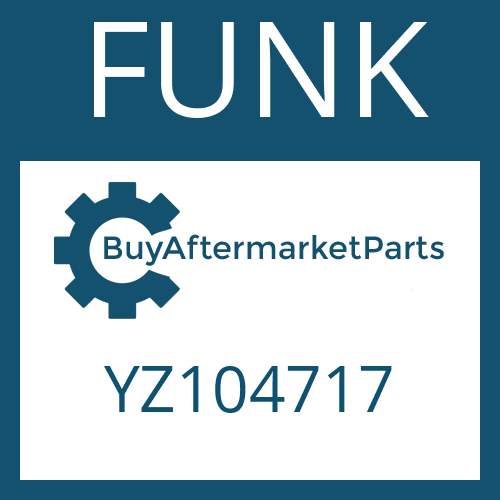 YZ104717 FUNK FRICTION PLATE