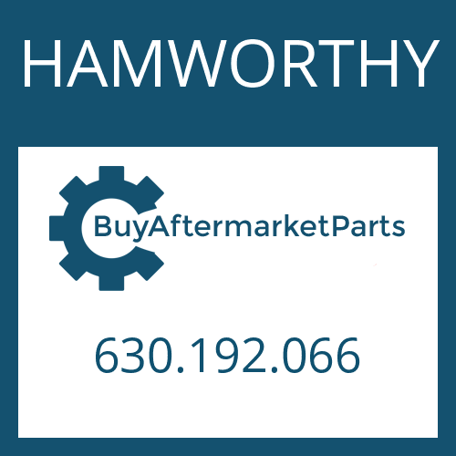 630.192.066 HAMWORTHY FRICTION PLATE