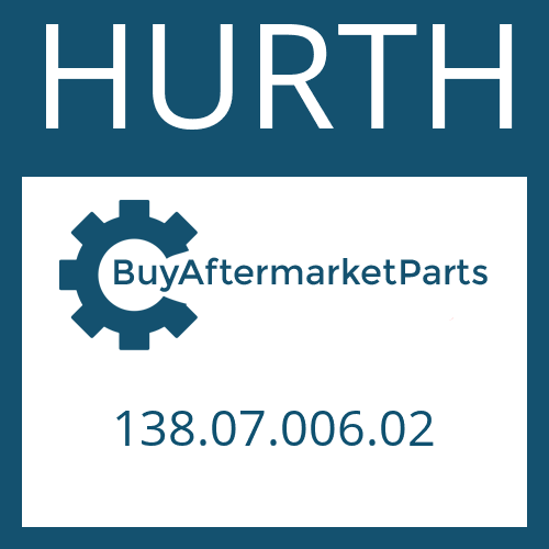 138.07.006.02 HURTH FRICTION PLATE