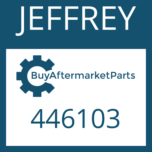 446103 JEFFREY FRICTION PLATE