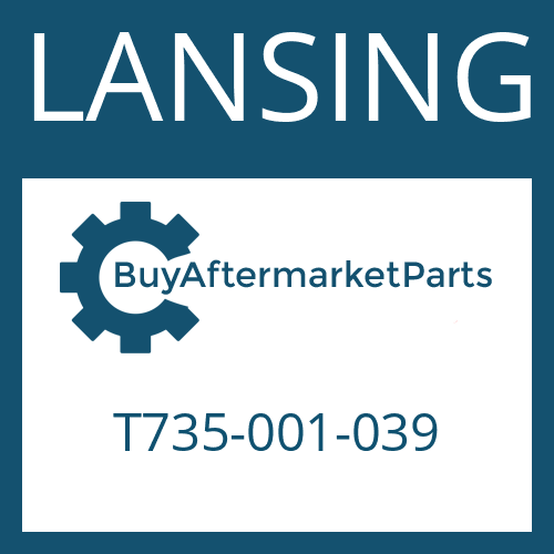 T735-001-039 LANSING FRICTION PLATE