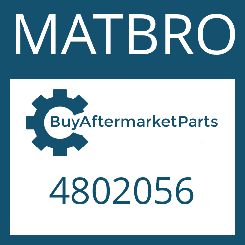 4802056 MATBRO FRICTION PLATE