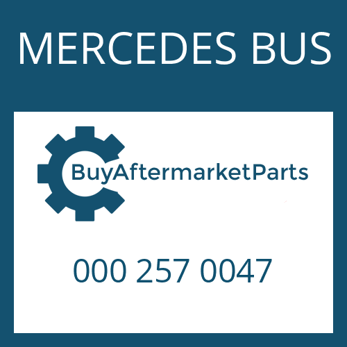 000 257 0047 MERCEDES BUS FRICTION PLATE