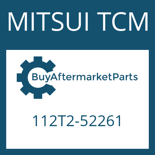 112T2-52261 MITSUI TCM FRICTION PLATE
