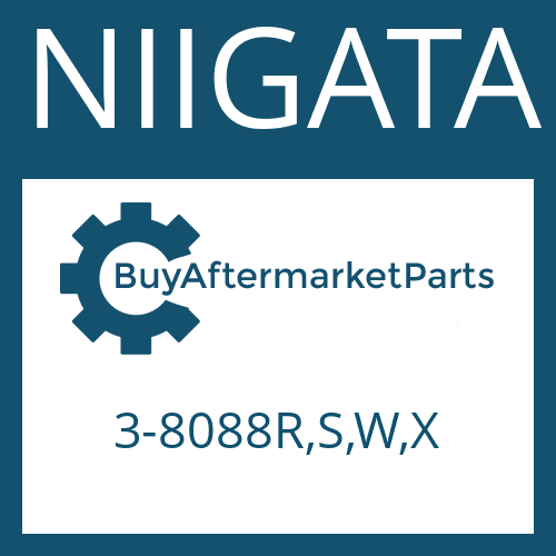 3-8088R,S,W,X NIIGATA FRICTION PLATE
