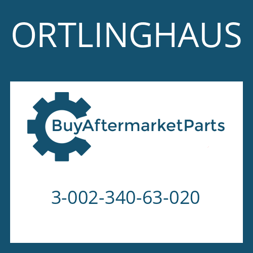 3-002-340-63-020 ORTLINGHAUS FRICTION PLATE