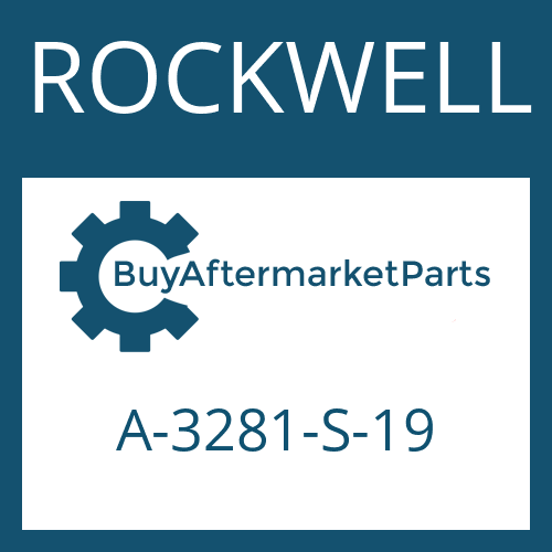 A-3281-S-19 ROCKWELL FRICTION PLATE