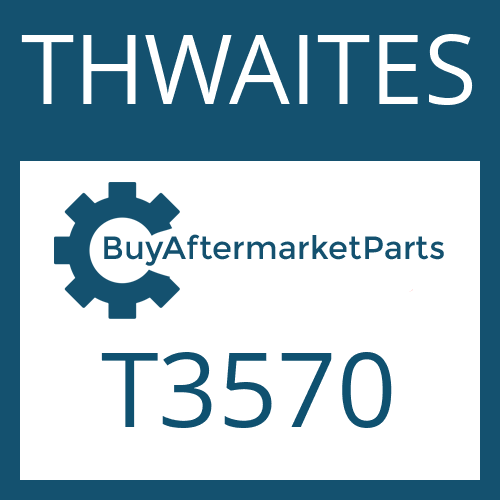 T3570 THWAITES FRICTION PLATE