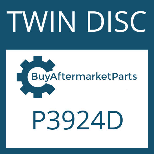 P3924D TWIN DISC FRICTION PLATE