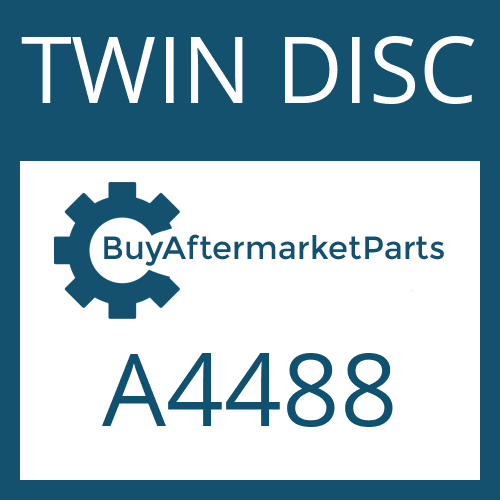 A4488 TWIN DISC FRICTION PLATE