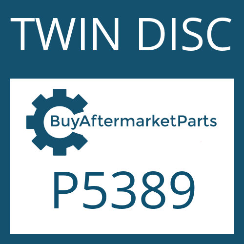 P5389 TWIN DISC FRICTION PLATE