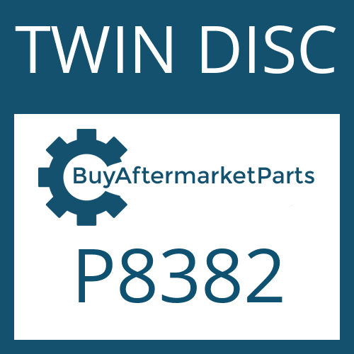 P8382 TWIN DISC FRICTION PLATE