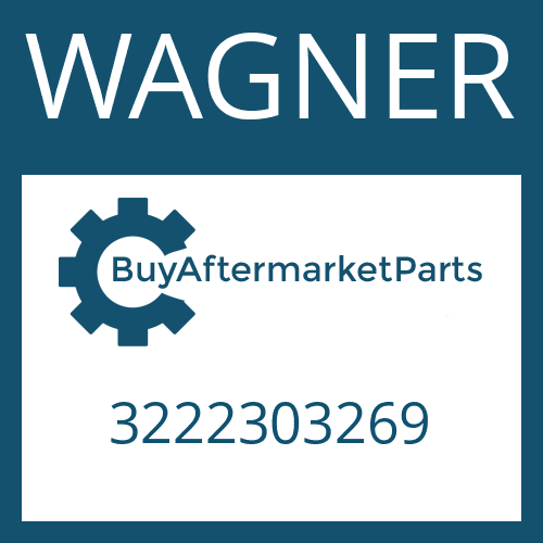 3222303269 WAGNER FRICTION PLATE