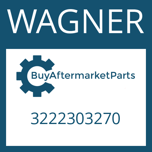 3222303270 WAGNER FRICTION PLATE