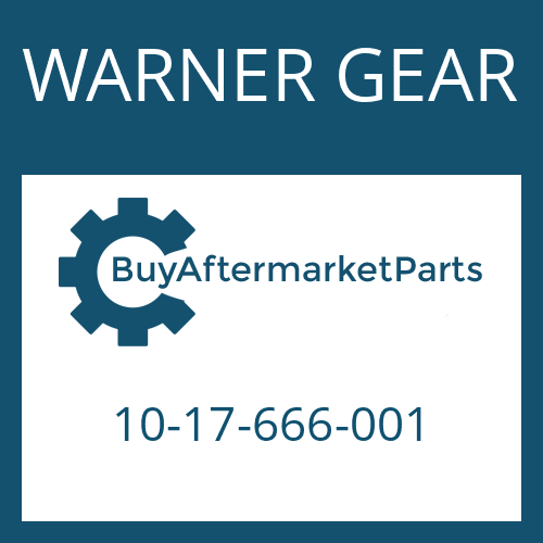 10-17-666-001 WARNER GEAR FRICTION PLATE